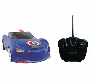 Радиоуправляемая машинка из серии "Мстители" - Капитан Америка, 1:16 (Yellow, 5312)